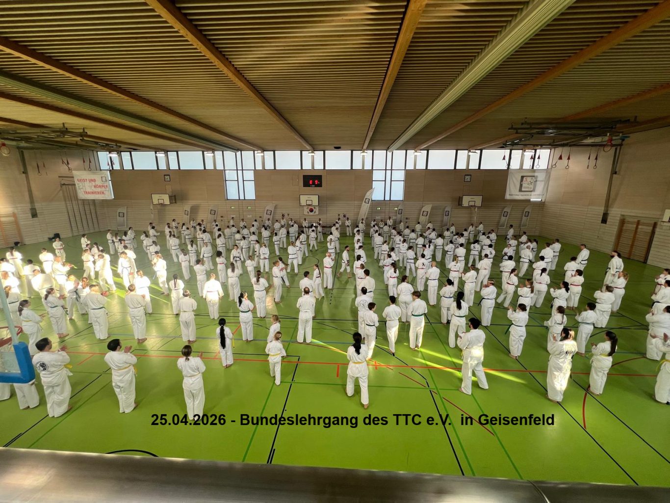 25.04.2026- Bundeslehrgang des TTC e.V. in Geisenfeld